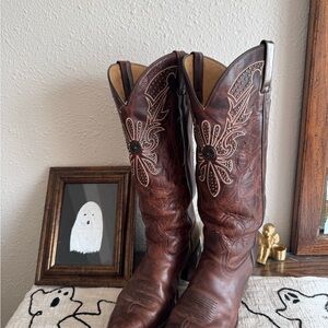 Brown SHYANNA Cowboy Boots